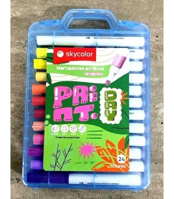 MARCADOR ACRILICO PAINT x24...