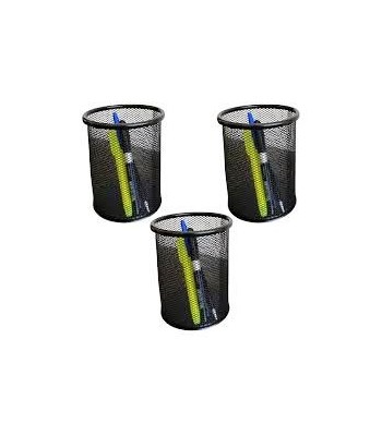 PORTA LAPIZ REDONDO METAL 9cm