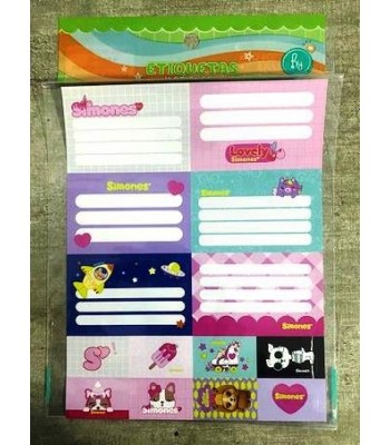 ETIQUETA ESCOLAR x8uni...