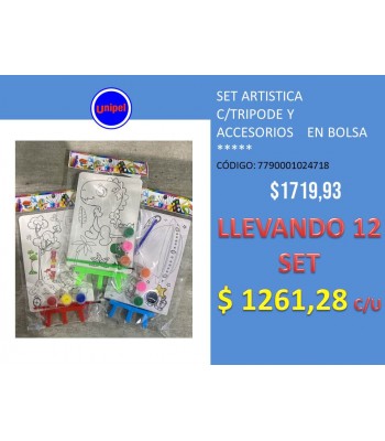 OFERTA - SET DE ARTE PARA...