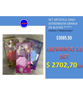 OFERTA - SET DE ARTE...