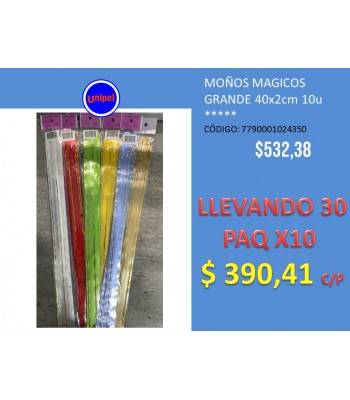 - OFERTA MOÑO MAGICO GRANDE -