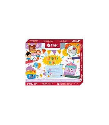 PARTY SET FILGO   LAPICES...