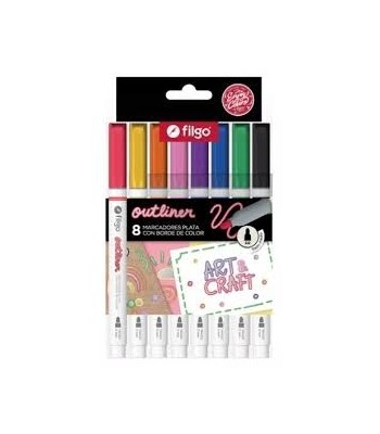 MARCADOR FILGO DOBLE TINTA...