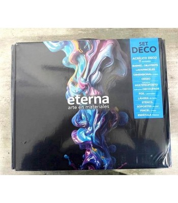 SET ETERNA ESTUCHE DECO