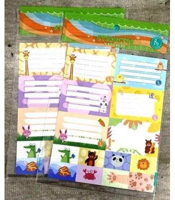 ETIQUETA ESCOLAR x8uni...