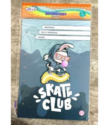 SEPARADOR DE MATERIAS A4 RY...