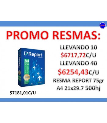 - OFERTA RESMA REPORT 75 GR -
