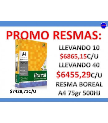 OFERTA - RESMA BOREAL 75 GR  -