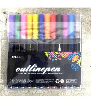 MARCADOR ACRILICO x12...