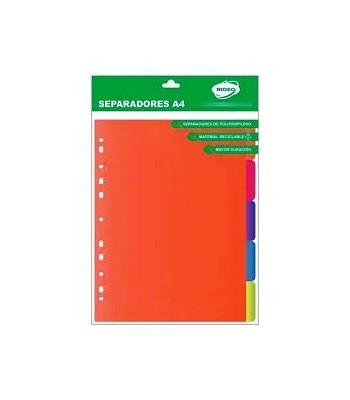 SEPARADOR A4 5 POS....