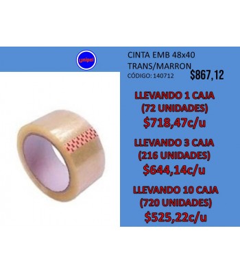 -OFERTA CINTA TRASPARENTE...