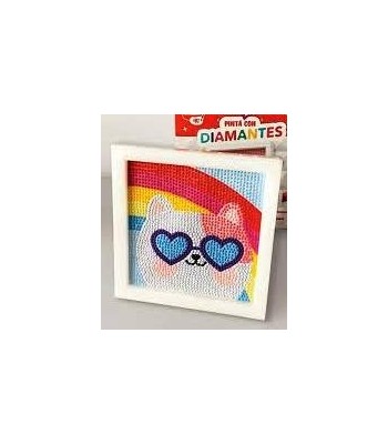 PINTA CON DIAMANTES  VARIOS...