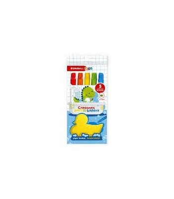 CRAYON KIDS DE BAÑO BLISTER X5