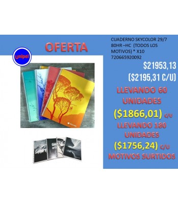 - OFERTA CUADERNO 29/7...