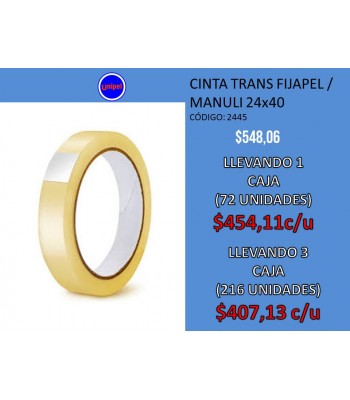 OFERTA - CINTA DE EMBALAJE...