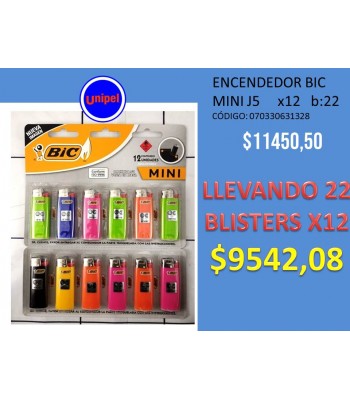 - OFERTA ENCENDEDORES BIC -