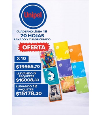 OFERTA - CUADERNO  L.16...