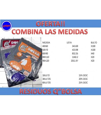 OFERTA - BOLSA RESIDUO...