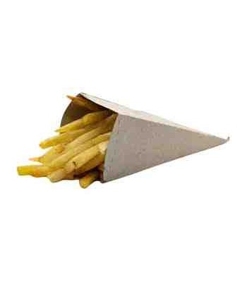 CONO PAPAS FRITA x300 GRIS