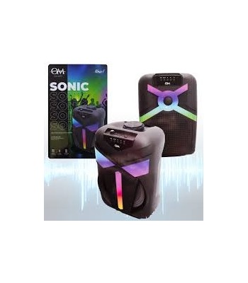 PARLANTE BT 25w LUZ RGB OM...