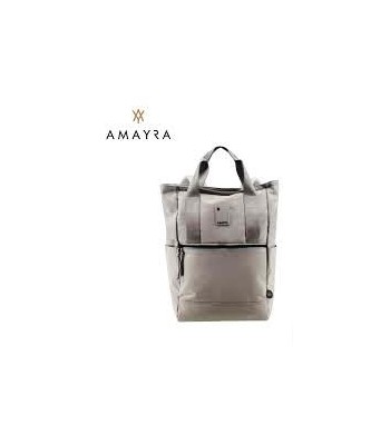 MOCHILA AMAYRA GRIS 2 TIRAS...