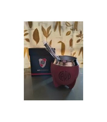 MATE ACERO RIVER PLATE EN...