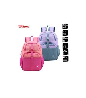 MOCHILA + LUNCHERA WILSON...