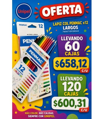 - OFERTA LAPIZ COLOR...