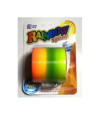 RESORTE ARCOIRIS EN BLISTER